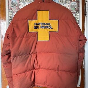 Ski Daddle Puffer Vintage, Size M (cotton/poly blend shell— duck down)